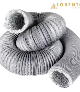 Flexible PVC With Alluminium Pipe (Douct Pipe) - 75 mm Width x 10 Meter Lenth