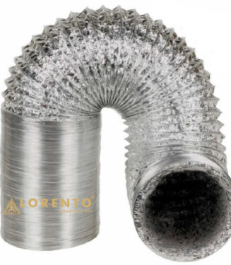 Flexible Alluminium Pipe (Douct Pipe) - 200 mm Width x 10 Meter Lenth