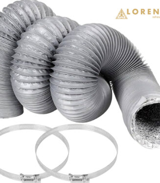 Flexible PVC With Alluminium Pipe (Douct Pipe) - 150 mm Width x 10 Meter Lenth